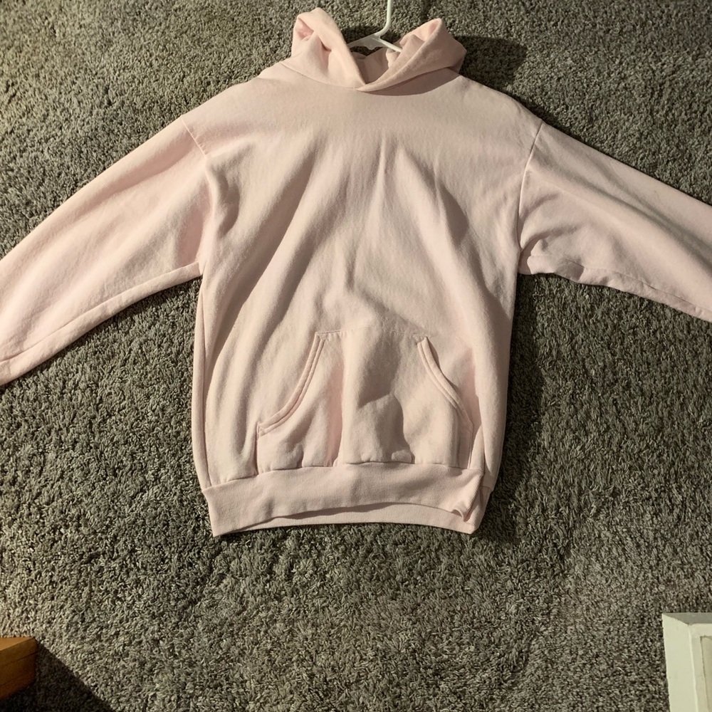 Pink hoodie